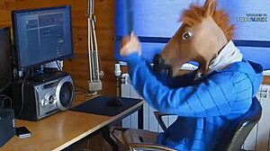 HD video of a horseman fucking a silly bitch