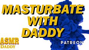 Daddy orders his daughter to masturbate with him in dirty audio
