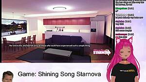 Vtuber streams Λαμπερό Τραγούδι Starnova Aki διαδρομή μέρος 6