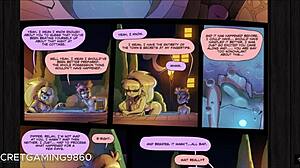 La prosperosa personaggio hentai Pacifica di Gravity Falls gode di un grosso cazzo nella sua avventura anime