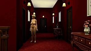 Skupinový sex inšpirovaný hentai v Sims 4