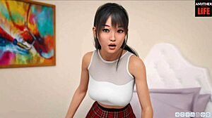 Интерактивне азијске девојке ПОВ у Луст Академији, сезона 2, епизода 61