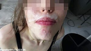European amateurs in 69 position and facial compilation for April 2023